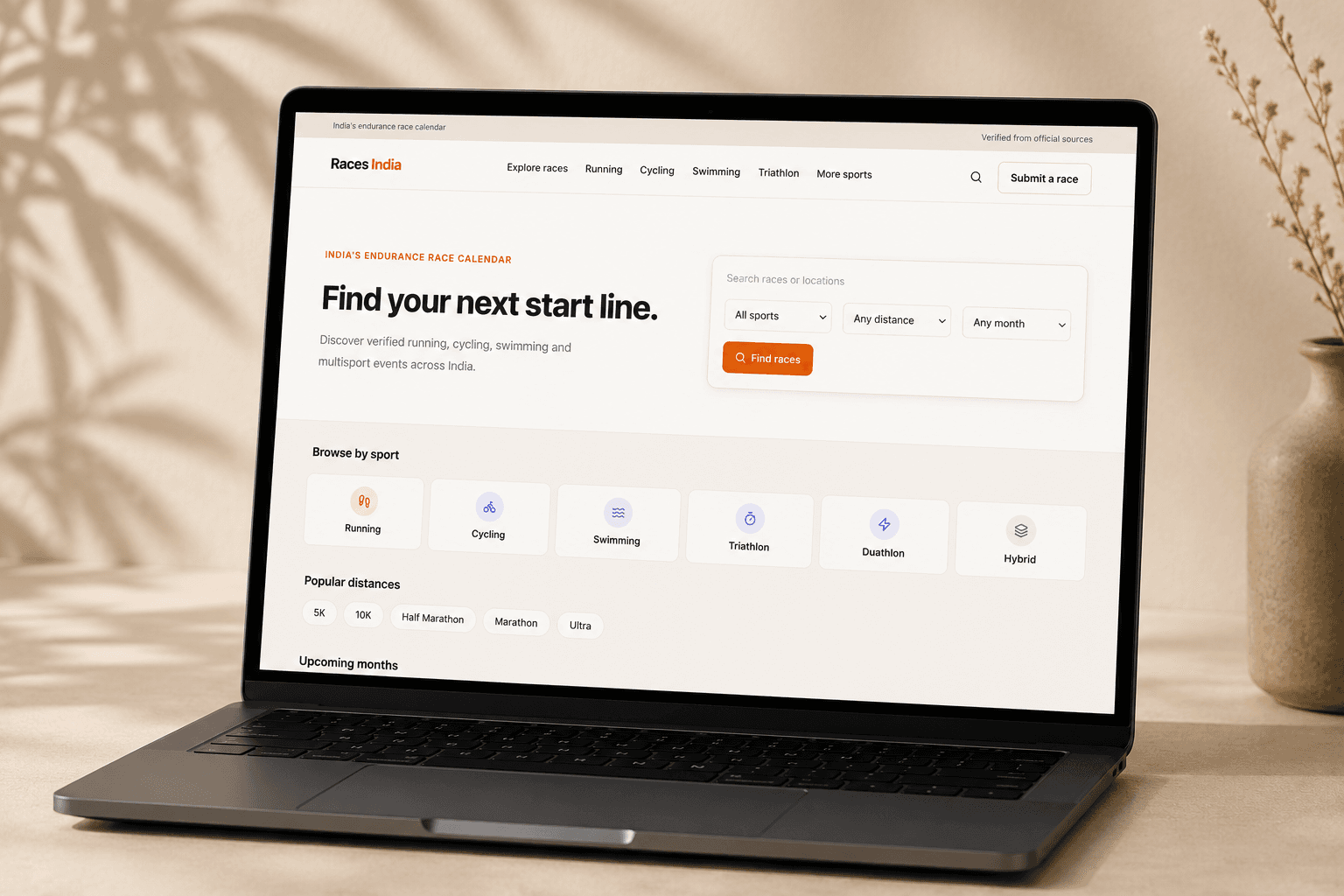 RacesIndia product screenshot