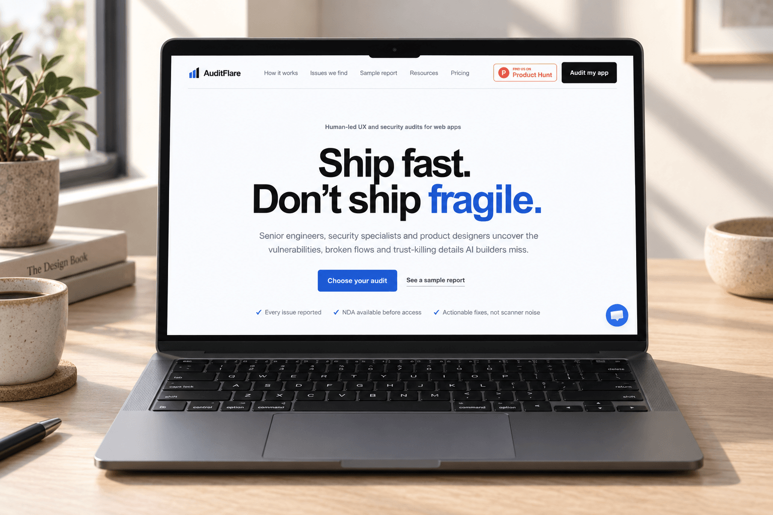 AuditFlare product screenshot